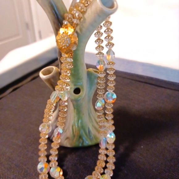 Jewelry Vintage Glass Necklace Poshmark